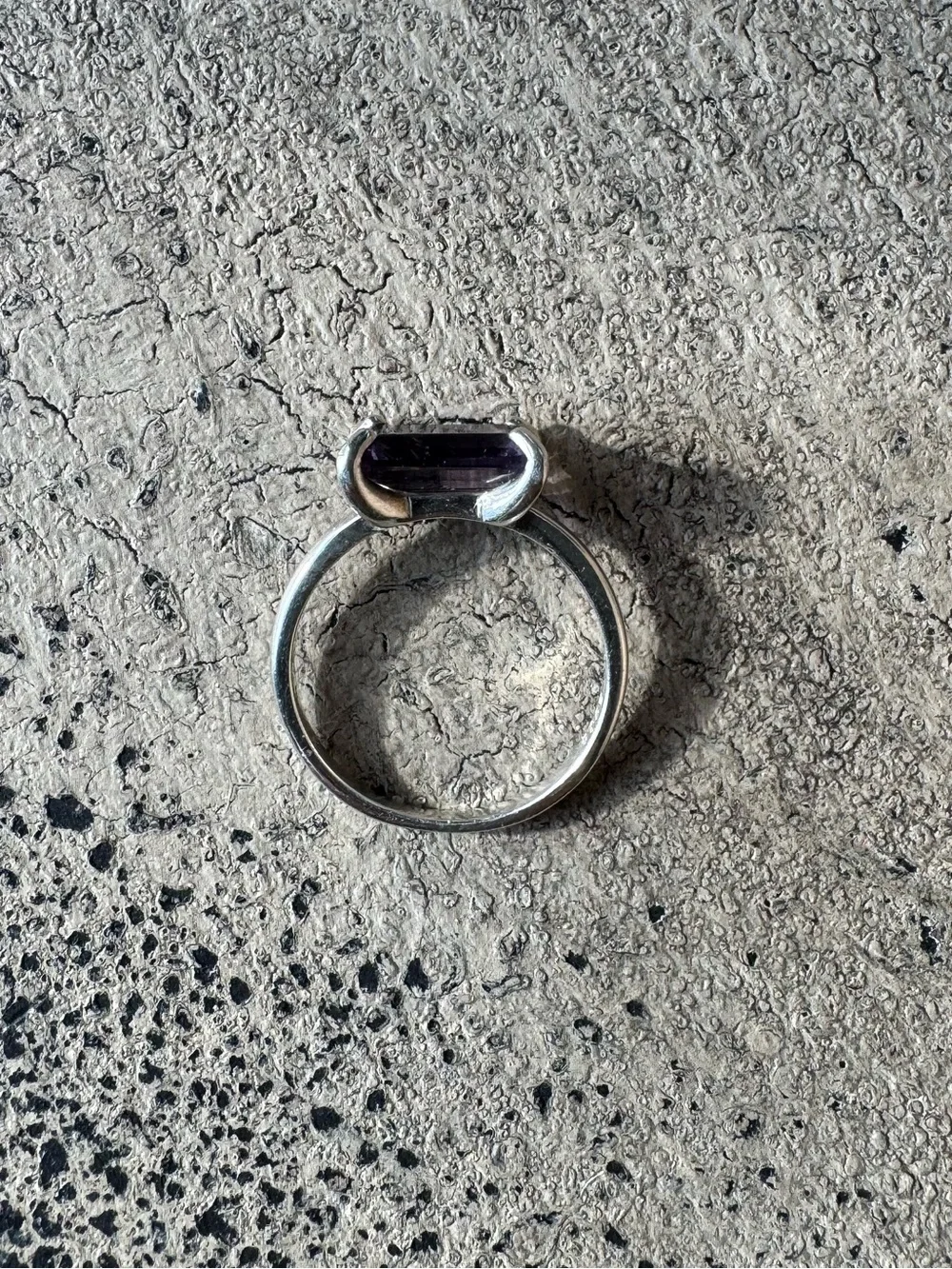 Amethyst Statement Ring NWOT